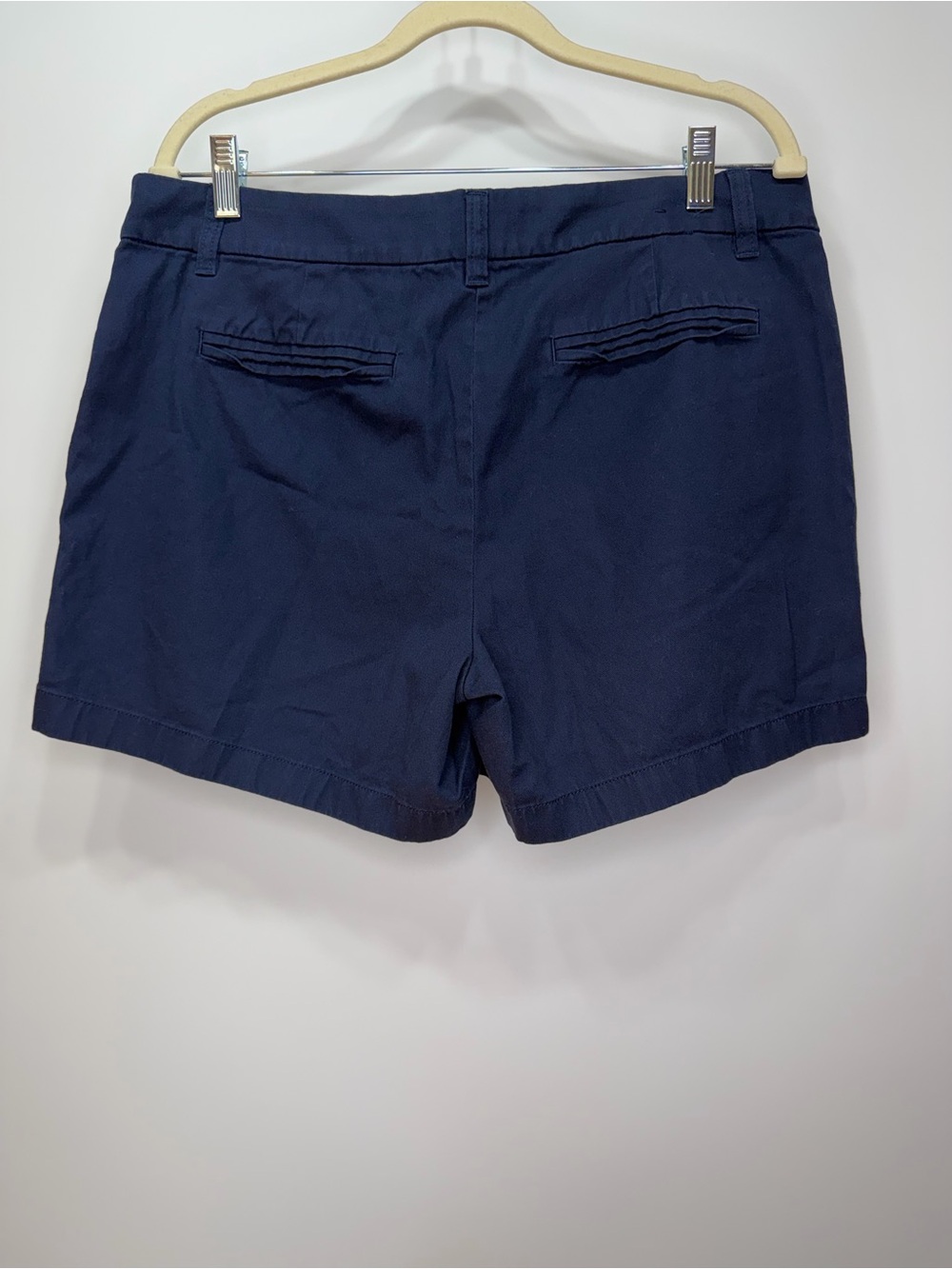 J. Crew Factory Navy Cotton Shorts - Picture 9 of 9